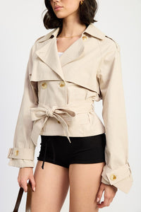 Jacket With Tie