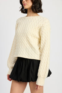 Beige sweater for women