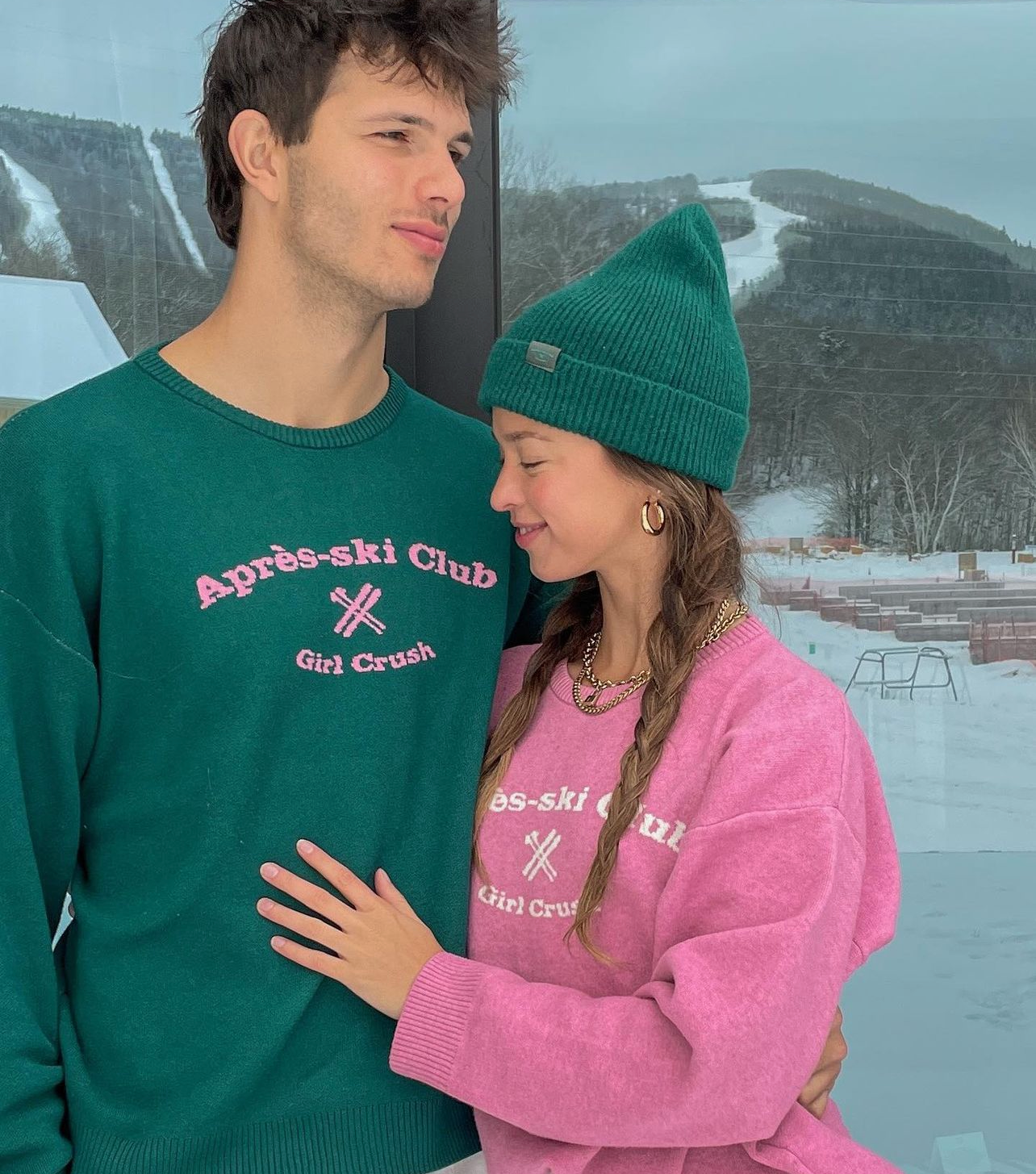 Après-Ski Club Sweater Sweatshirt Bubblegum Pink