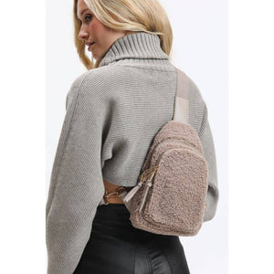 Ace Sherpa Sling Bag  Backpack:Taupe - LAST ONE!