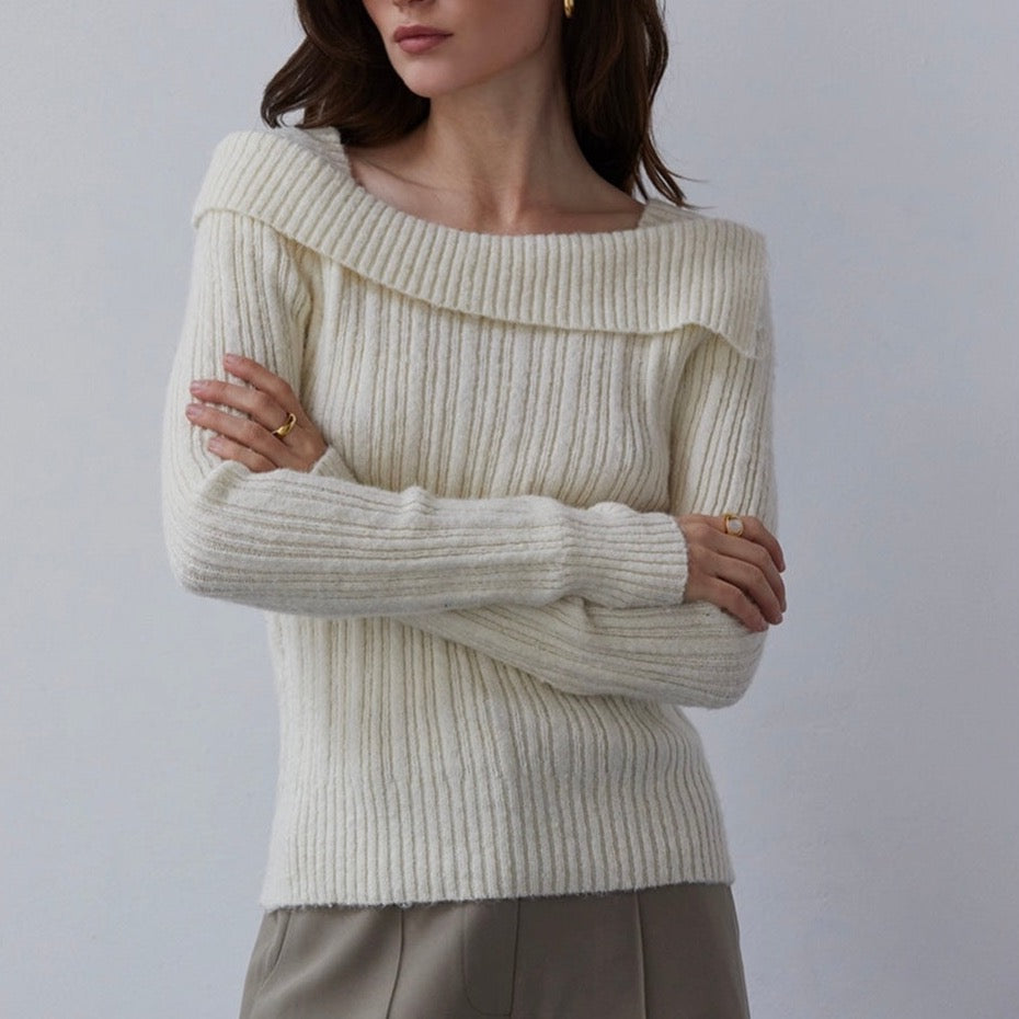 Shanie Off The Shoulder Sweater