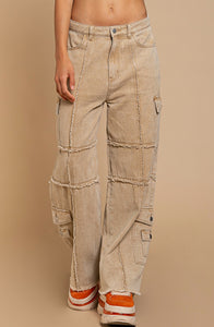 Jean Cargo Pants
