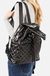 Quilted Back Pack Bag - LAST ONE!