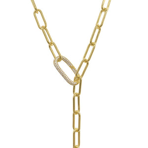 paper clip necklace