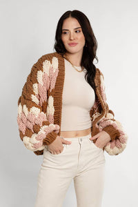 Camila Cropped Knitted Cardigan - ONLY 2 LEFT!