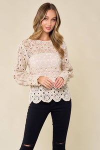 Crochet blouse