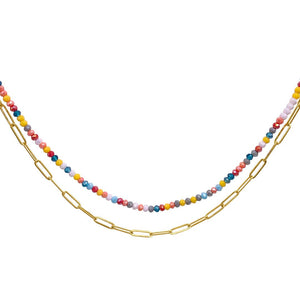 paper clip necklace paper clip chain